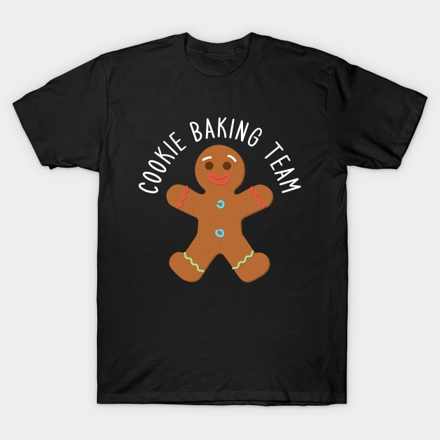 Cookie Baking Team T-Shirt by OnepixArt